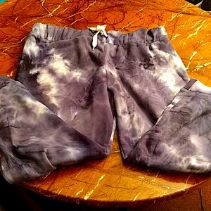Tie dye jogging pants